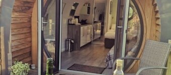 Riverside Pods are a nest of four glamping pods suitable for the perfect getaway