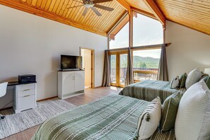 3 室のベッドルーム、WiFi、ベッドシーツ