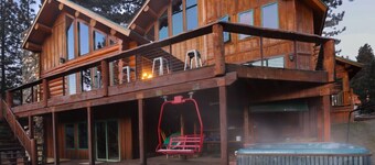 Lake Views King Cabin w Hot Tub | Trails | Sleds