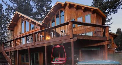 Lake Views King Cabin w Hot Tub | Trails | Sleds