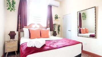 2 habitaciones y ropa de cama