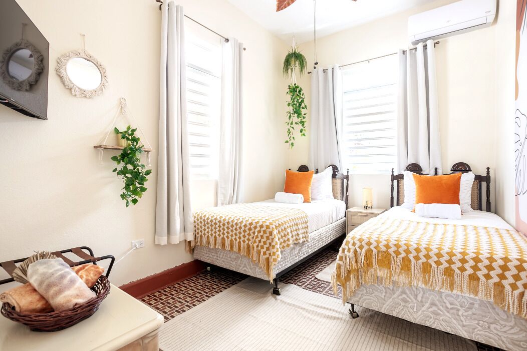 2 quartos, roupa de cama