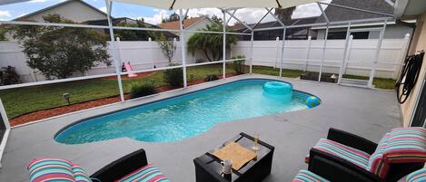 Una piscina climatizada