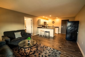 Desk, laptop workspace, blackout curtains, iron/ironing board - The Patch Lodge, Trademark Collection by Wyndham (Warroad)