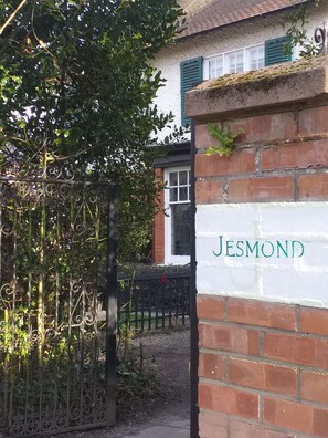 Façade de l’hébergement