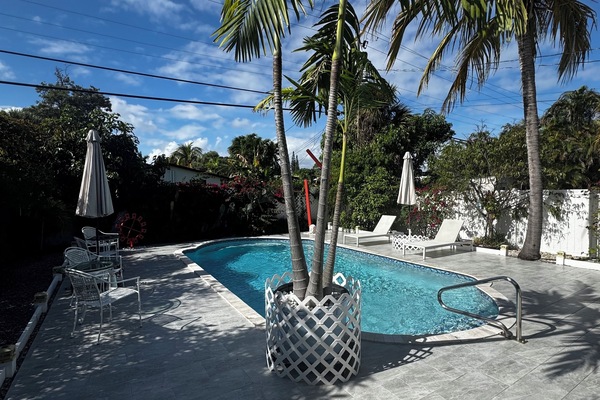 Außenpool, beheizter Pool