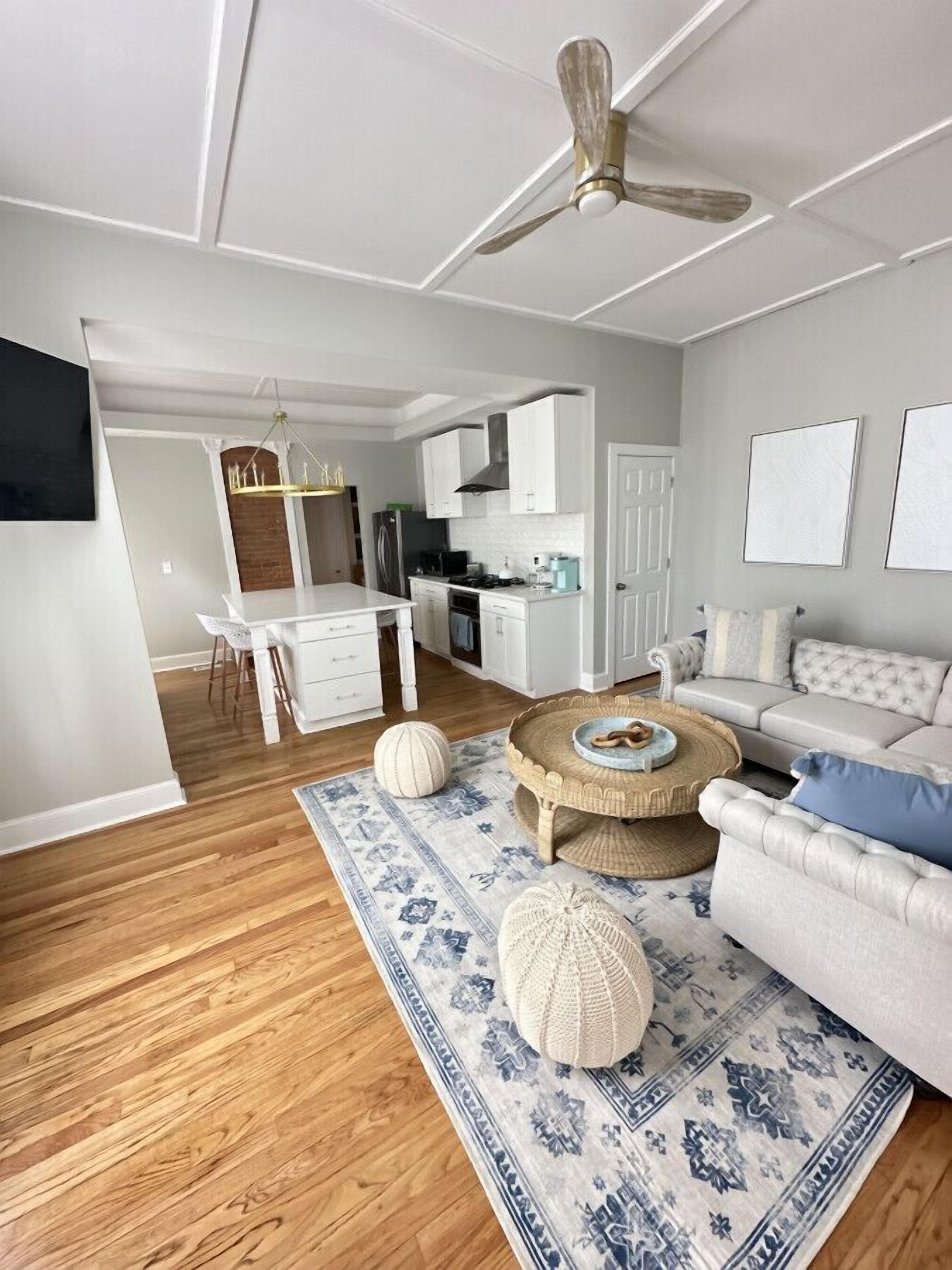 NEW! 2 BR Boutique Downtown Apartment.. walk to track & downtown