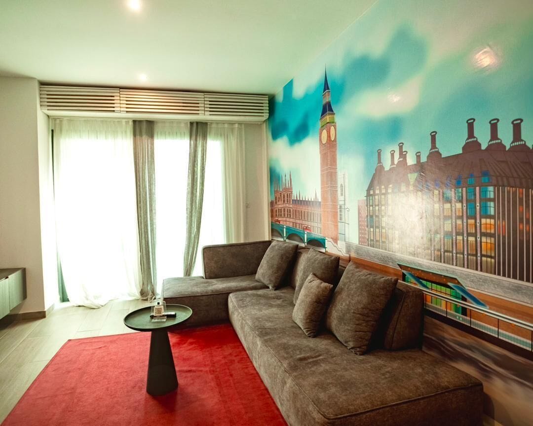 Appartement, balcon (Appartement London) | 1 chambre, draps en coton égyptien, literie de qualité supérieure