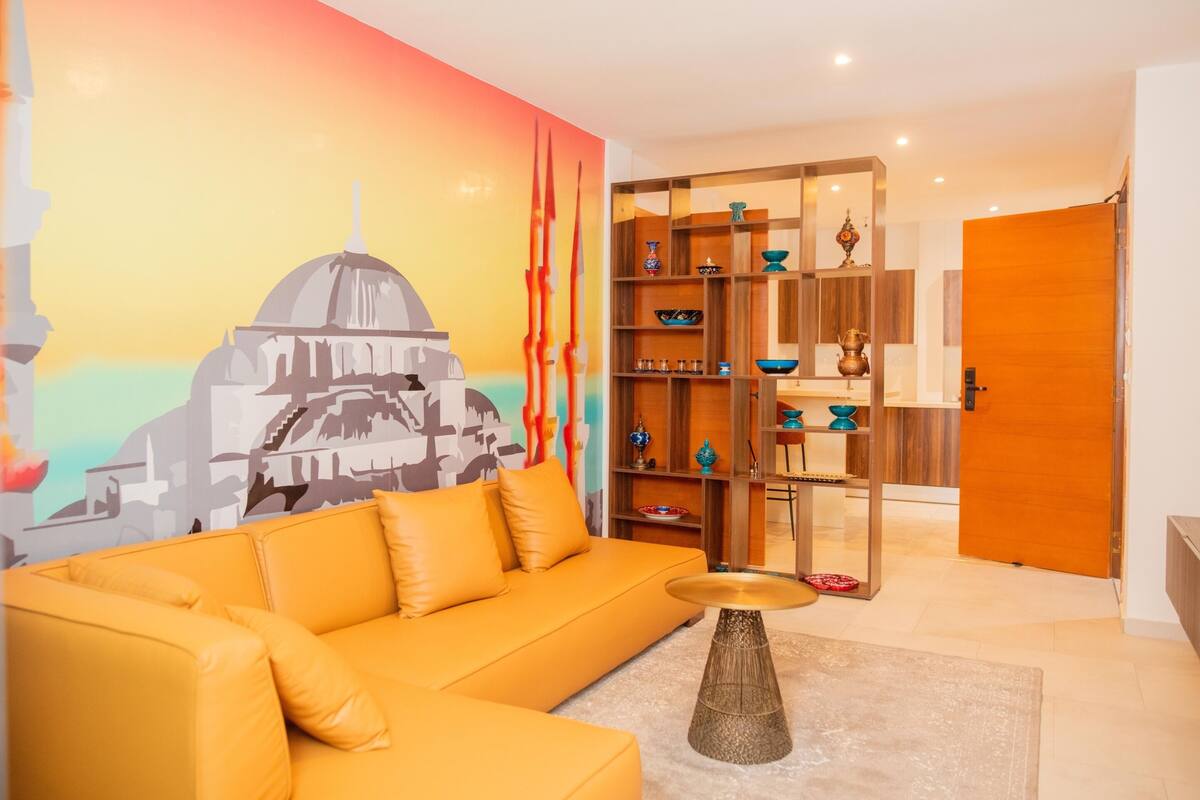 特級公寓, 1 張特大雙人床 (Appartement Istanbul) | 酒廊 | 2 間酒吧/酒廊