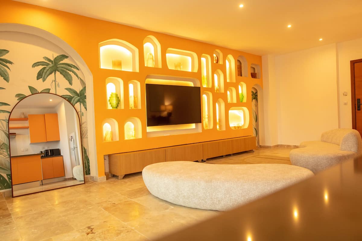 华丽公寓, 私人浴室 (Appartement Barcelone) | 酒廊 | 2 间酒吧/酒廊