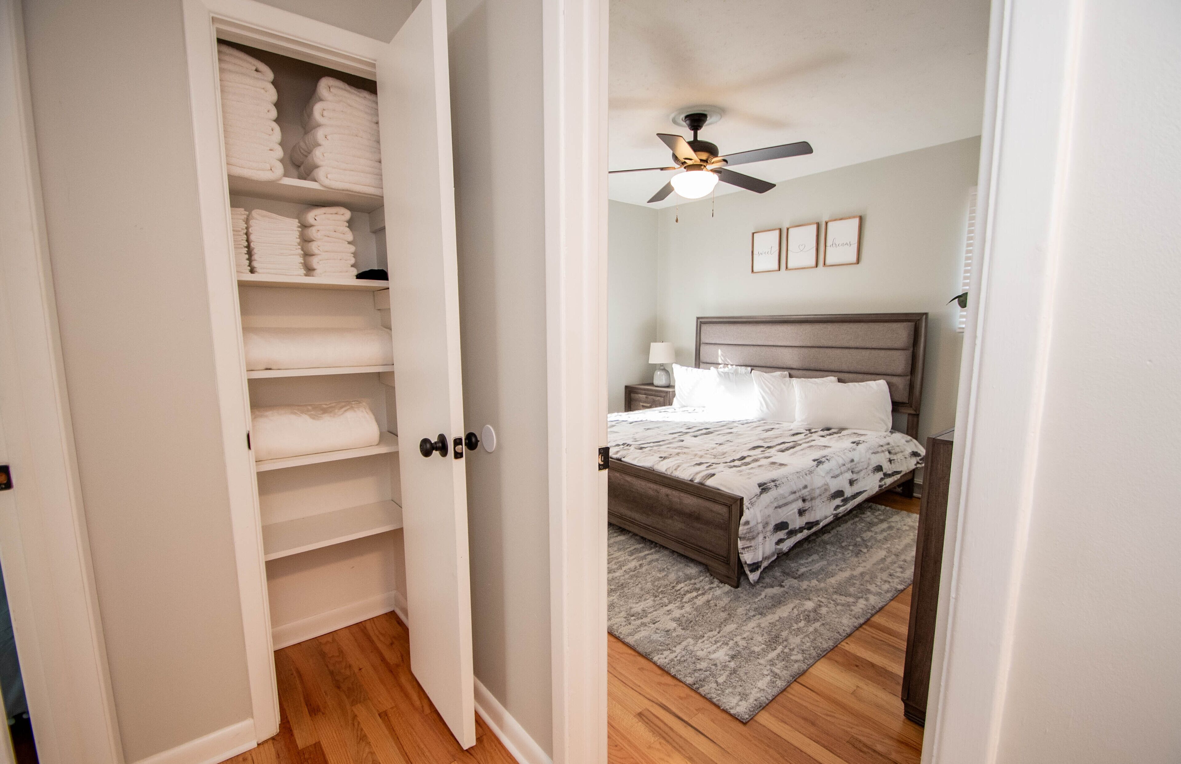 3 bedrooms, iron/ironing board, free WiFi, bed sheets