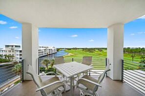 Outdoor dining - Kiva Dunes Lodge Unit 402 (Gulf Shores)