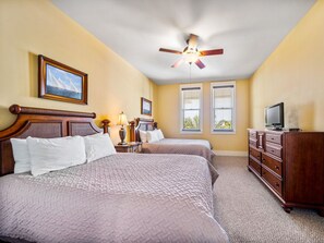 2 عدّة غرف نوم وواي فاي مجانًا وملاءات أسرّة