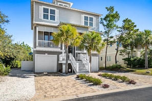 Exterior - Rising Tide house at Kiva Dunes -Book 7 nights, pay for 6!!- (Gulf Shores)