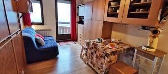 Renovated studio at the foot of the slopes with balcony