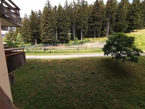 Property grounds - 2-room apartment in Adrets, ski-in/ski-out, pets allowed (Les Adrets-Prapoutel)
