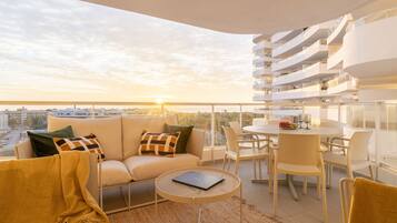 Deluxe-Apartment | Terrasse/Patio