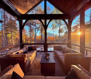 Property grounds - Private Falls-Hiking-View-King beds-Sauna-Pub-Chefs Kitchen-In Town & Private! (Cashiers)