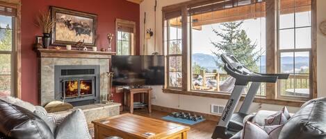 TĂ©lĂ©viseur connectĂ©, foyer, Ă©cran dâordinateur, imprimante