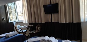 Classic Triple Room | Premium bedding, memory foam beds, desk, iron/ironing board - hotel nino (Tbilisi)