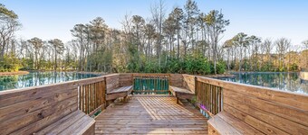 Home in The Estuary with private outdoor area, on-site pool, game room, & gym