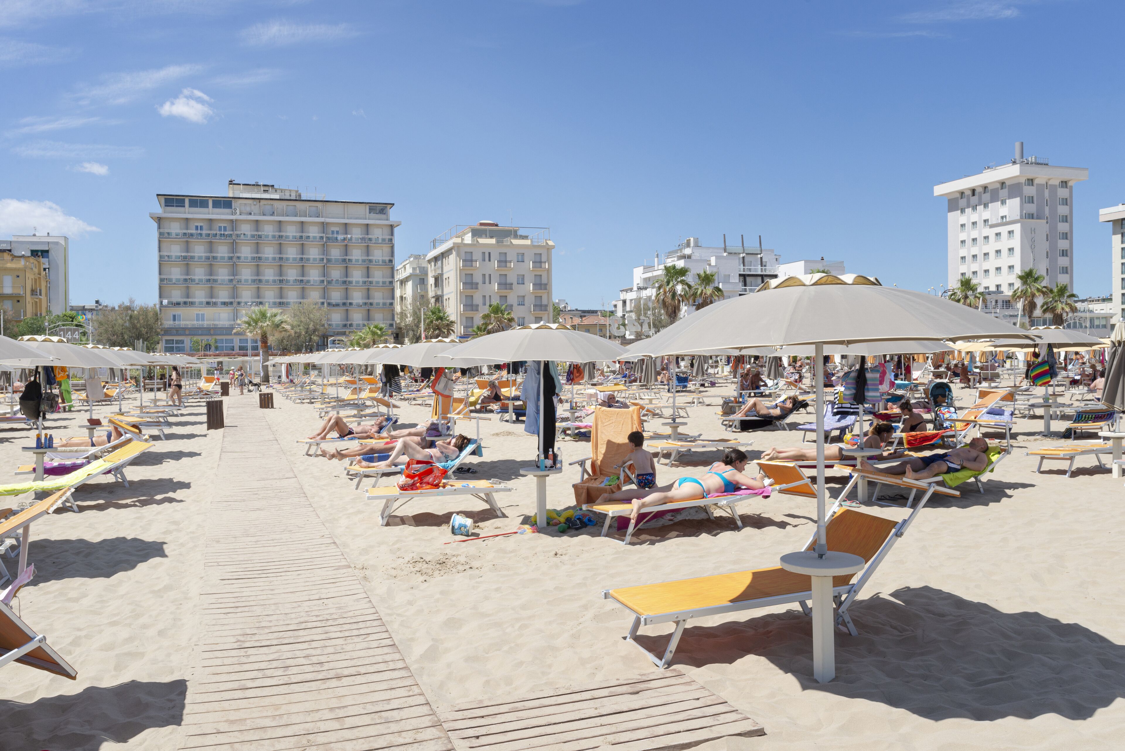 Vista spiaggia/mare