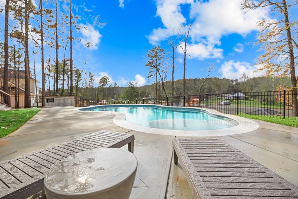 This entire private fenced-in pool is all yours to enjoy! Reach out with any questions!