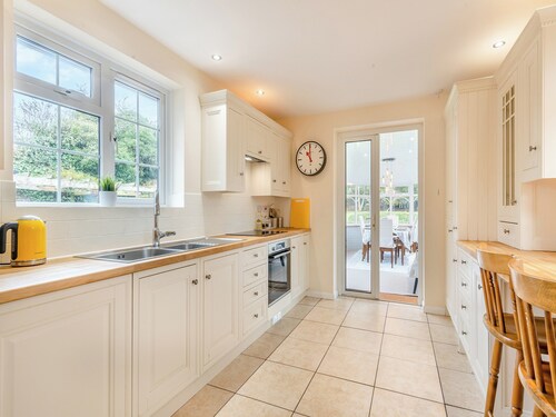 The perfect larger family sized home with vast, lush, enclosed garden.