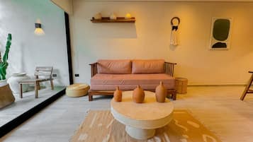 Departamento Deluxe | Área de sala de estar | Smart TV