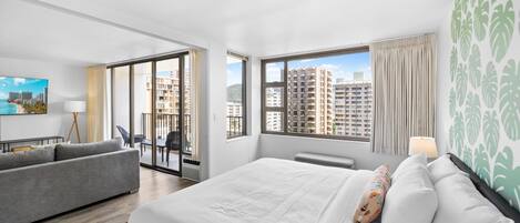 1 bedroom, iron/ironing board, travel crib, free WiFi