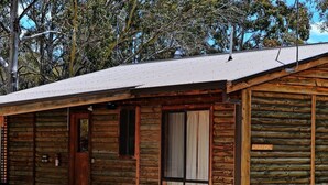 Exterior detail - Your gateway to an unforgettable holiday experience in the stunning Snowy Mountains! (Adaminaby)