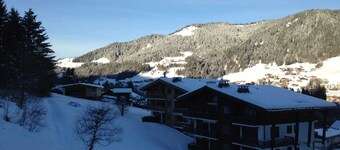 Megeve Rochebrune Appartment in great Chalet 15mn walking Center Village
