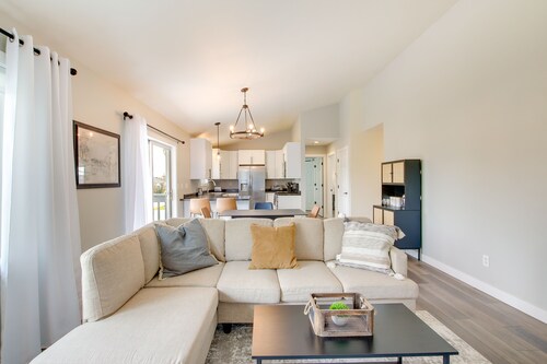 Bright Little Chute Condo w/ Deck & Yard!