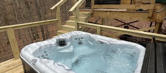 Gray Yurt in Hocking