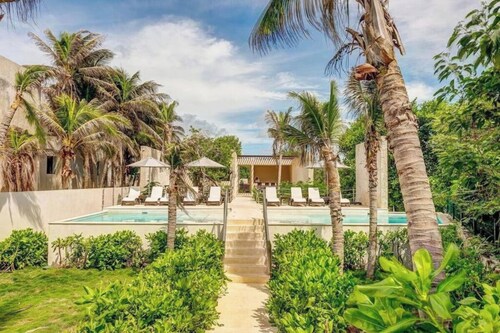 Akumal Bay With Access To Beach 7 Rooftop Pools W Ocean View