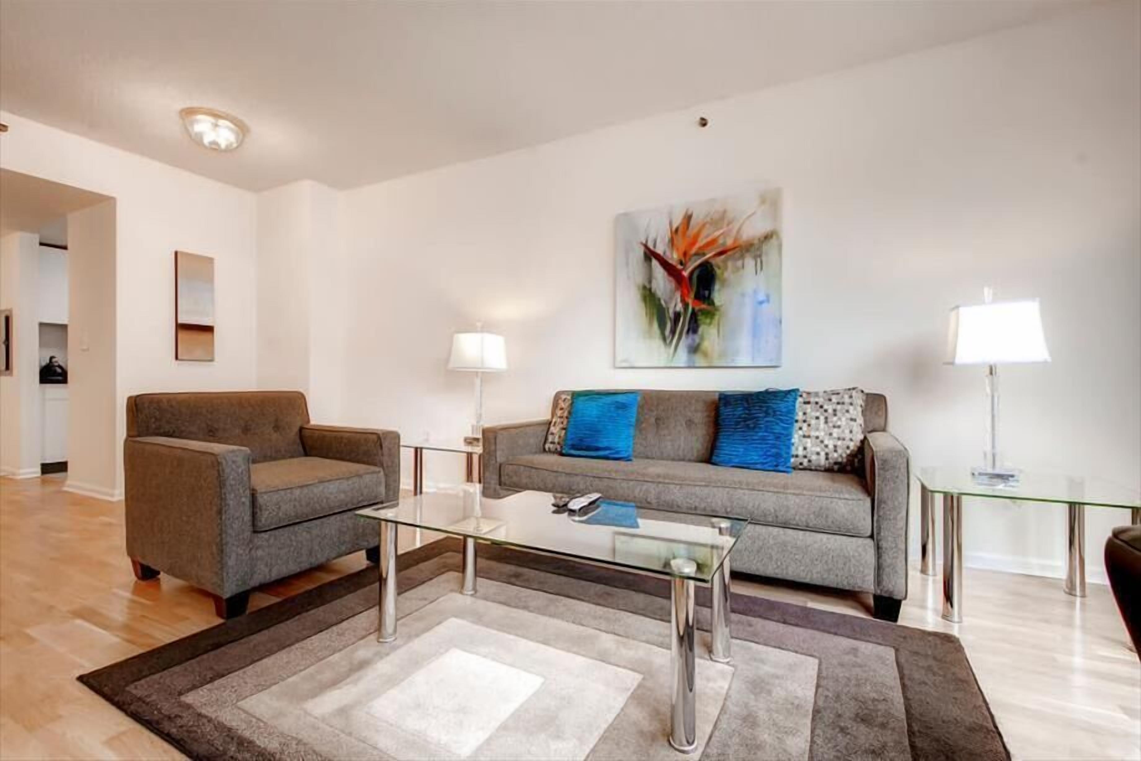 Modern Hoboken 1BR | Kitchen + Laundry | GLS
