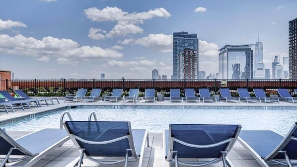 Una piscina climatizada
