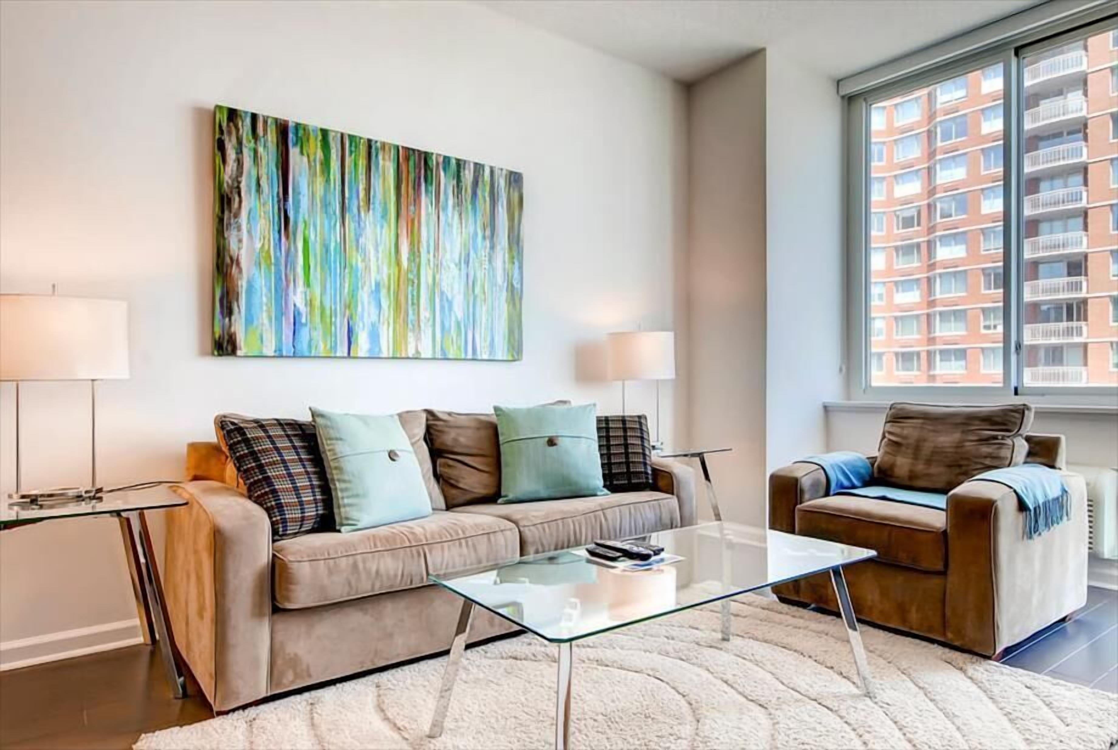 Modern Jersey City 1BR | Work Desk + Wi-Fi | by GLS