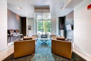Lobby - Luxury 2BR | Business Center | Near MIT by GLS (Cambridge)