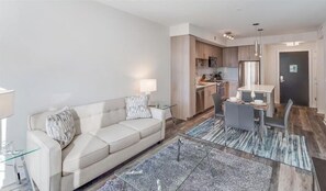 Smart TV - Luxury One Bedroom Apartment with Balcony | Crystal City Arlington VA |  by GLS (Arlington)