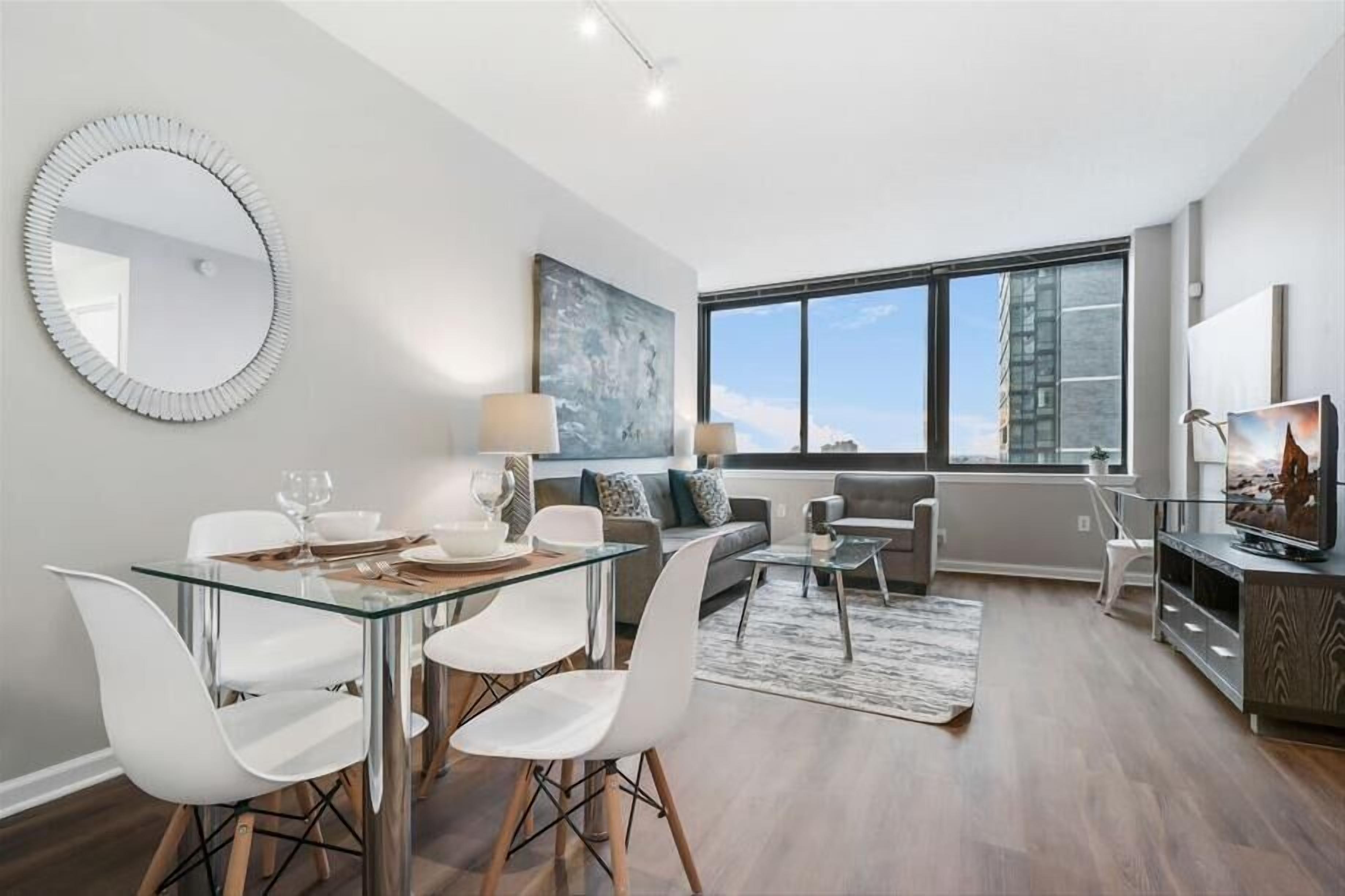 Spacious 1BR | Gym | Rooftop Pool | Downtown Jersey City | GLS