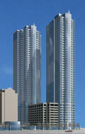 Exterior - Modern 1BR | Full Kitchen | W/D |  NYC Views | by GLS (Jersey City)
