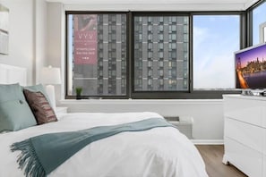 1 chambre, bureau, fer et planche à repasser, Wi-Fi gratuit