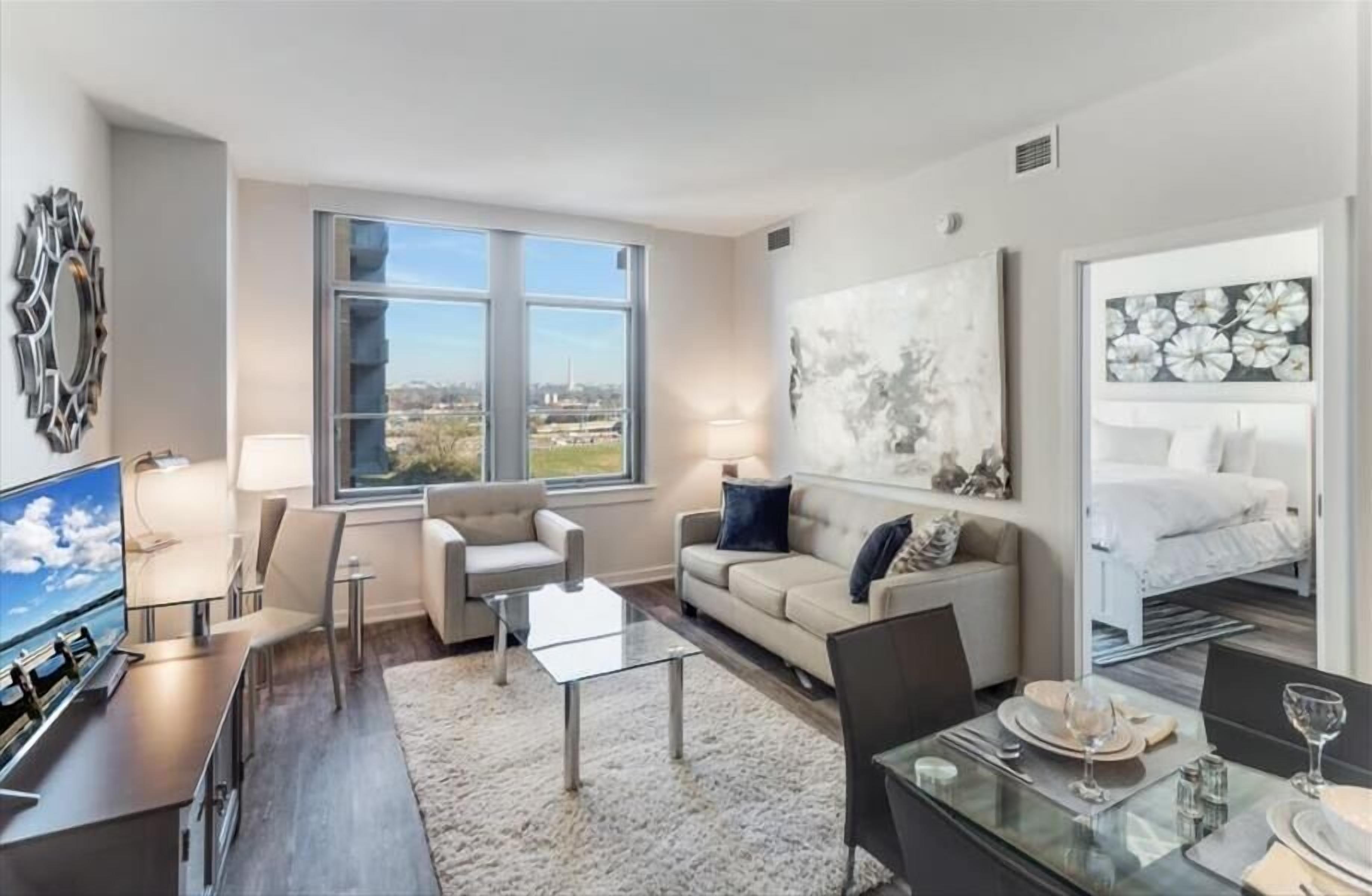 Modern | 2BR Apartment with Balcony | Crystal City Arlington | by GLS