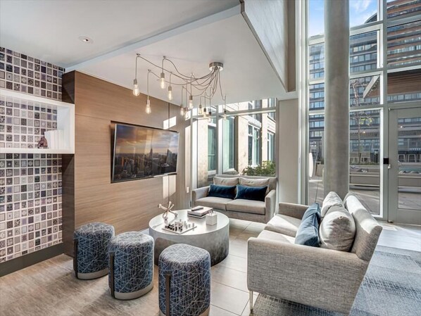 Smart TV - Sleek 1BR | Full Kitchen | Fashion Center at Pentagon City | by GLS (Arlington)