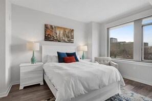 1 bedroom, desk, iron/ironing board, free WiFi - Modern Midtown South 1BR | Washer/Dryer | Gym+Rooftop | by GLS (New York)