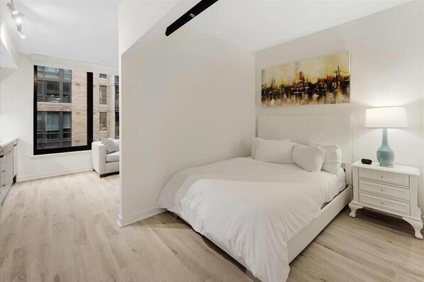 1 chambre, bureau, fer et planche à repasser, Wi-Fi gratuit