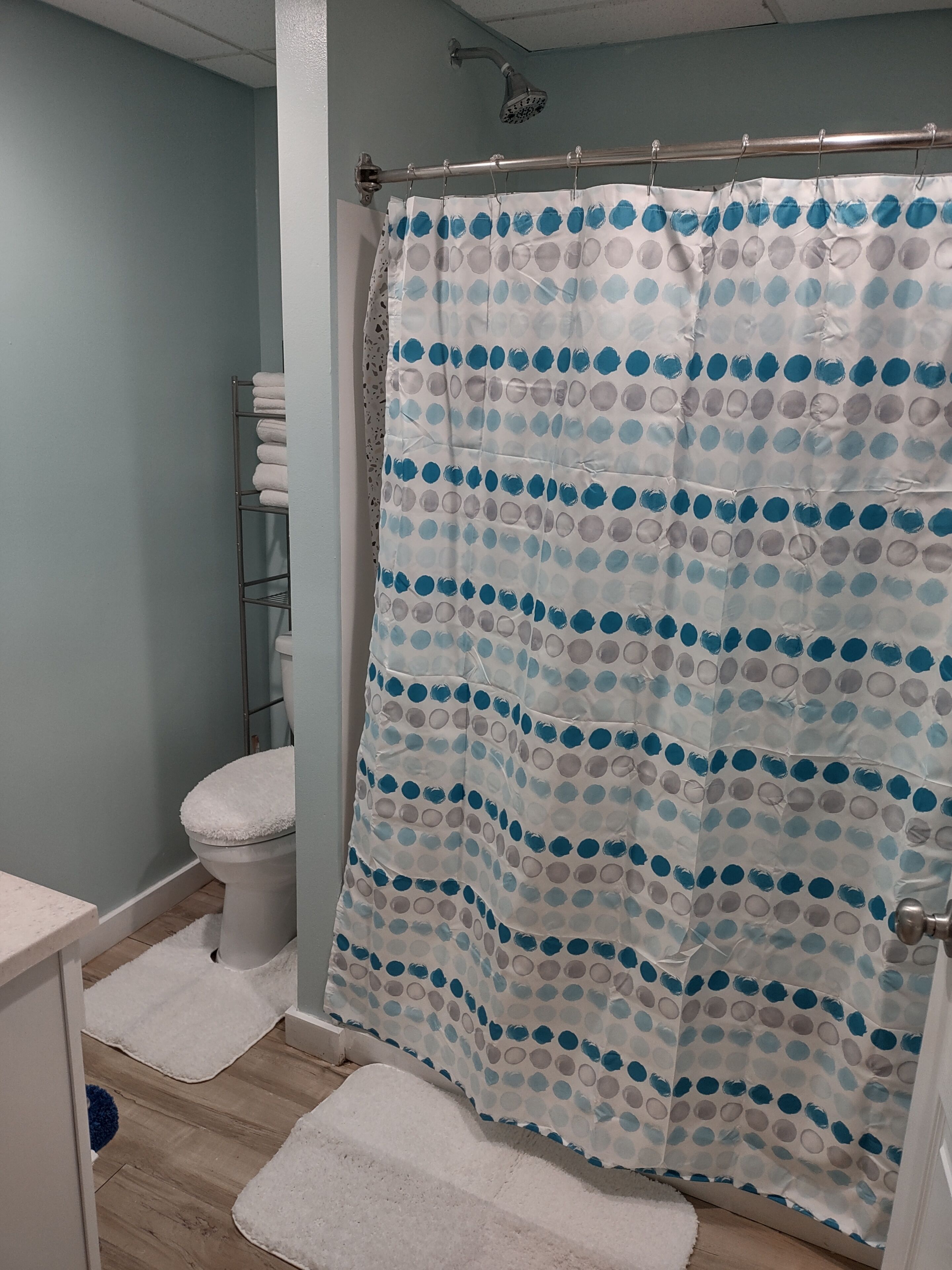 Asciugacapelli, asciugamani, sapone, shampoo