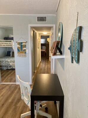 2 bedrooms, iron/ironing board, WiFi, bed sheets - 2 Bedroom / 1.5 Bath Steps to the Beach in Daytona Beach Shores.  (Daytona Beach)