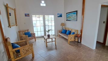 Familjehus - 4 sovrum - tillgÄng till pool - havsutsikt | Vardagsrum